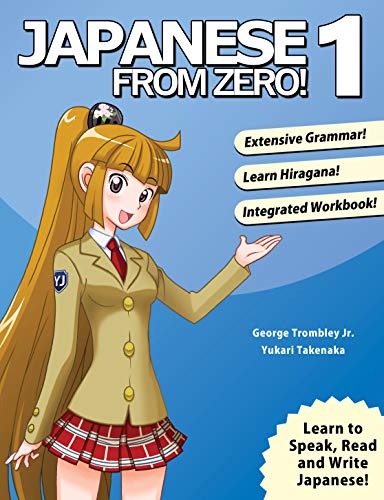 Japanese From Zero! 1: Proven Methods to Learn Japanese with integrated Workbook and Online Support book cover