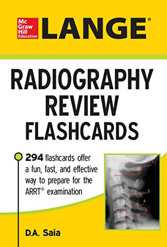 Lange Radiography Review Flashcards book cover