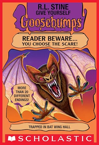 Trapped in Bat Wing Hall (Give Yourself Goosebumps, #3) book cover
