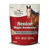 Manna Pro Weight Accelerator For Senior Horses Weight Gain A