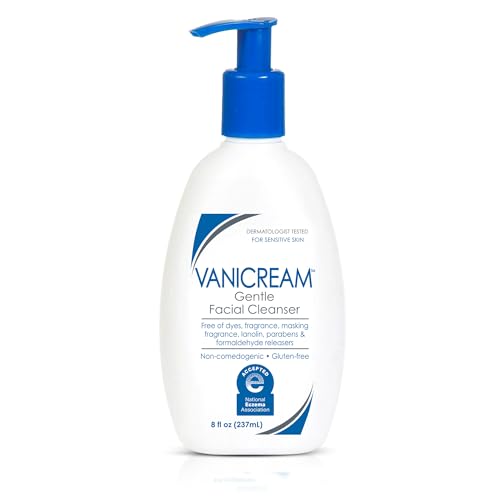 Vanicream Gentle Facial Cleanser with Pump, 8 fl oz