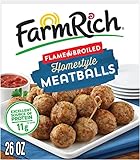 Farm Rich Homestyle Meatballs Made With Beef Pork And Authen