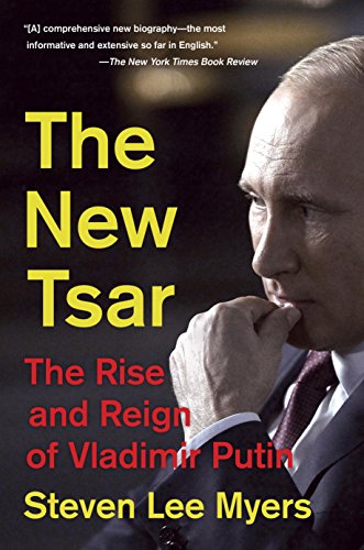 The New Tsar: The Rise and Reign of Vladimir Putin book cover