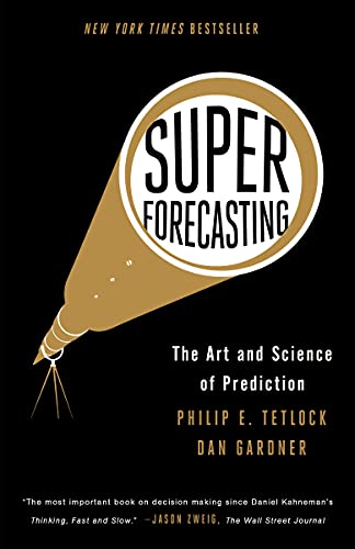 Superforecasting: The Art and Science of Prediction book cover