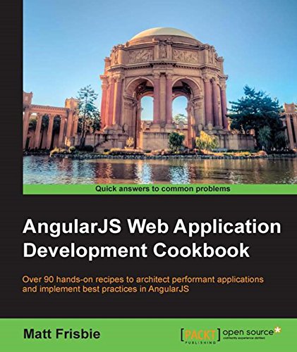 AngularJS Web Application Development Cookbook book cover