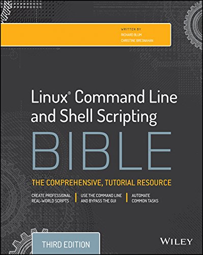 Linux Command Line and Shell Scripting Bible book cover