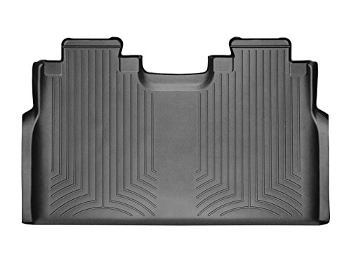 WeatherTech FloorLiner, 2015-2026 Ford F-150 SuperCrew 2nd Row, Black (446972)