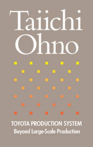 Toyota Production System: Beyond large-scale production book cover