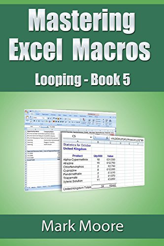 Mastering Excel Macros: Looping (Book 5) book cover