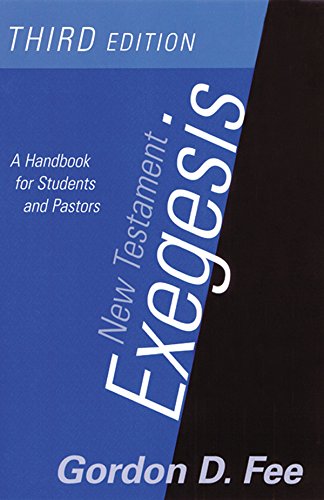 New Testament Exegesis: A Handbook for Students and Pastors book cover