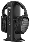 Sennheiser RS 175 RF Wireless Headphones for TV with Bass Boost (Black)