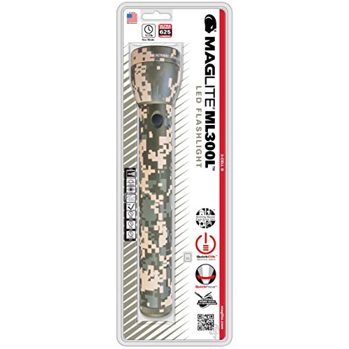 Maglite ML300L LED 3-Cell D Flashlight (Universal Camo)