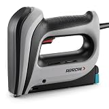 Arrow T50ACD Heavy Duty Corded Electric Staple Gun for Upholstery, Furniture, Office, Decorating, Fits 1/4", 5/16”, 3/8", or 1/2" Staples