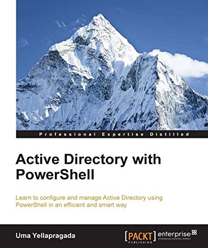 Active Directory with PowerShell book cover