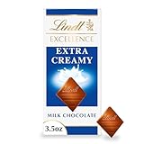Lindt Excellence Extra Creamy Milk Chocolate Candy Bar Milk