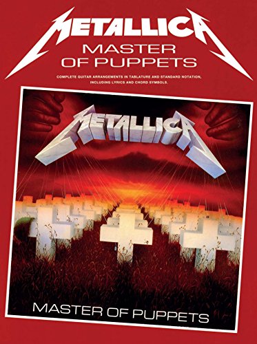 Metallica - Master of Puppets book cover