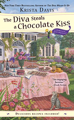 The Diva Steals a Chocolate Kiss (A Domestic Diva Mystery, #9) book cover