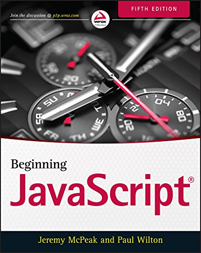 Beginning JavaScript book cover