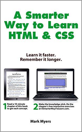 A Smarter Way to Learn HTML & CSS: Learn it faster. Remember it longer. book cover