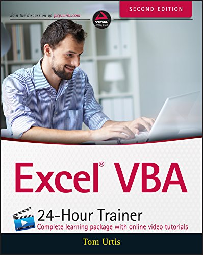 Excel VBA 24-Hour Trainer book cover