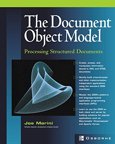 Document Object Model: Processing Structured Documents book cover