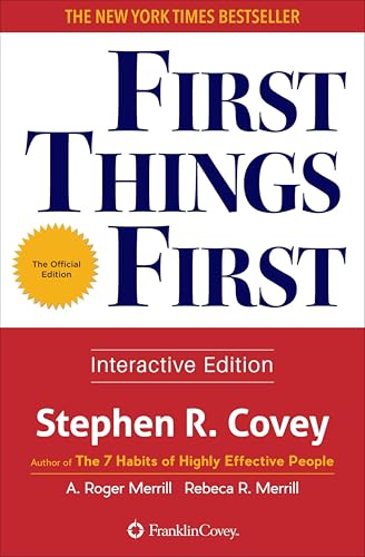 First Things First book cover