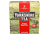 Yorkshire Tea Red Black Tea String And Tagged Bags 100 Count