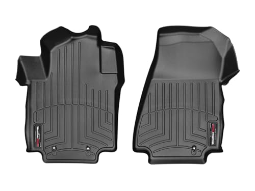 WeatherTech FloorLiner, 2014-2021 Nissan NV200 & 2015-2018 Chevrolet City Express 1st Row, Black (447211)