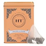Harney Sons Peaches Ginger Black Tea 20Ct Sachet Tin