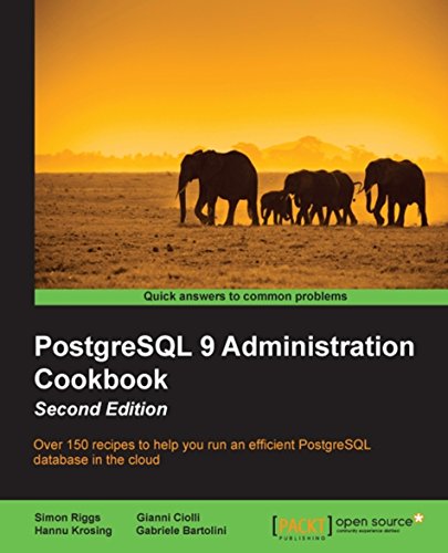 PostgreSQL 9 Administration Cookbook - book cover