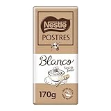 Nestlé Postres Chocolate Blanco 180 g para ingredientes de la tarta tres chocolates