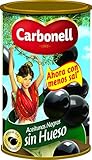 Carbonell Aceitunas Negras Sin Hueso Ingredientes de la Pizza Cuatro Estaciones