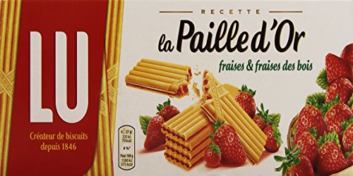 LU La Paille d'Or aux Fraises et aux Fraises des bois 170 g
