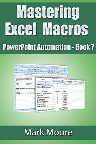 Mastering Excel Macros: PowerPoint Automation (Book 7) book cover