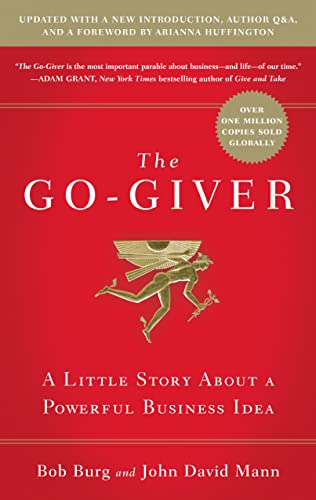 The Go-Giver: A Little Story About a Powerful Business Idea book cover