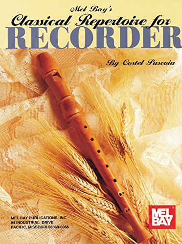 Classical Repertoire for Recorder book cover