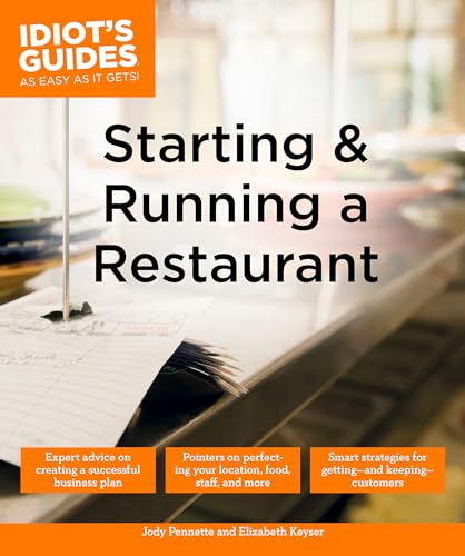 Idiot's Guides: Starting and Running a Restaurant book cover