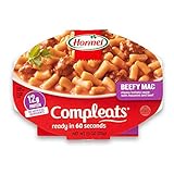 Hormel Compleats Beefy Mac Cheese Microwave Tray 7 5 Ounces