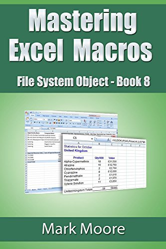 Mastering Excel Macros: FileSystemObject book cover
