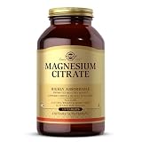 Solgar Magnesium Citrate 120 Tablets Promotes Healthy Bones