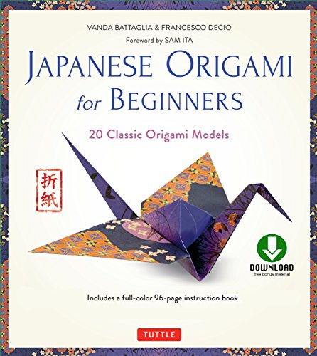 Japanese Origami for Beginners Kit: 20 Classic Origami Models book cover