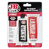 J-B Weld 8281 Professional Size Steel Reinforced Epoxy - Hardener and Steel Pack - 10 oz