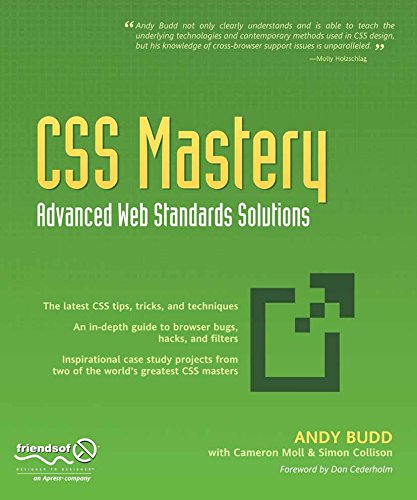CSS Mastery: Advanced Web Standards Solutions book cover