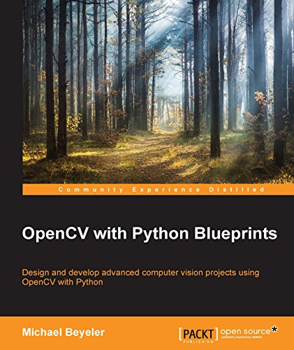 Opencv with Python Blueprints book cover