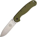 Esee Avispa Stonewash Folding Knife 3 5In Aus 8 Steel Drop B
