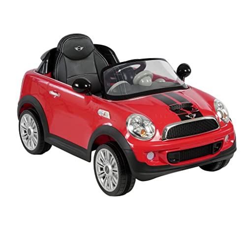 Prinsel - Auto Eléctrico Mini Cooper S, color Rojo (1214)