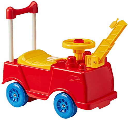 Mytek Carrito Montable con Sonido, Color Rojo