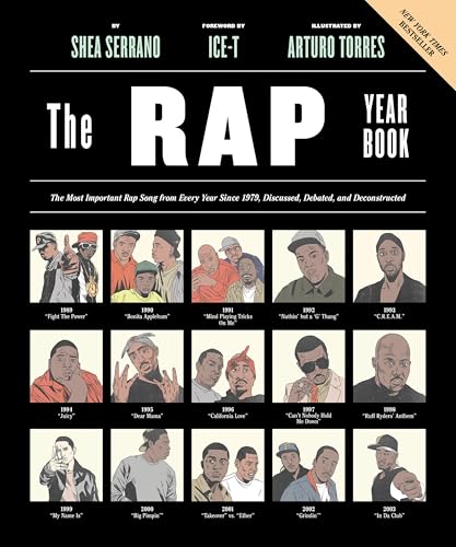 The Rap Year Book: The Most Important Rap Song From Every Year Since 1979, Discussed, Debated, and Deconstructed book cover