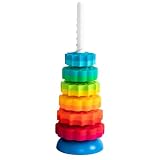 Fat Brain Toys Spinagain Baby Stacking Spinning Toys For Tod