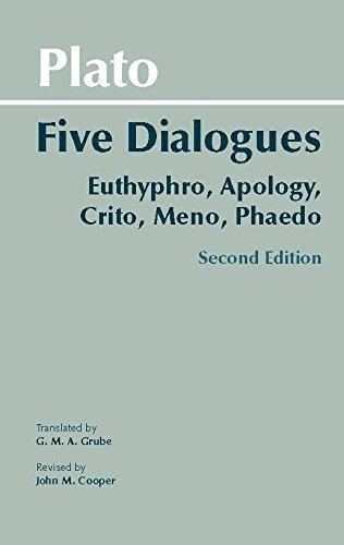 Five Dialogues: Euthyphro, Apology, Crito, Meno, Phaedo book cover